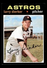 1971 Topps Baseball #540 Larry Dierker NM/MT *e1