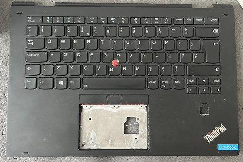 Lenovo Thinkpad X1 Yoga 2. Gen, Handauflage + Lautsprecher mit defekter Tastatur 14"