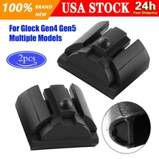 2PCS Grip Frame Insert Plug Magwell for Glock Gen 4&5 17 19 22 23 24 31 34 44 45