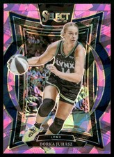2025 Panini Select WNBA #29 Dorka Juhasz Pink Ice Prizm