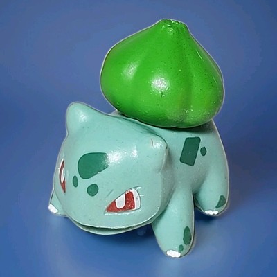 Bulbasaur Toy Mini Figure Pokemon 2018 WCT Nintendo 1.5'' SPARKLE HUE