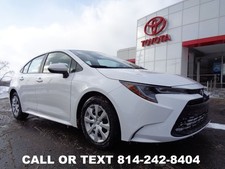2026 Toyota Corolla Call or Text Scott Long @ 814-242-8404