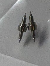 HAMILTON 18 SIZE 127 POCKETWATCH BALANCE STAFFS , PIVOT 10 SR-SC -- BR -228