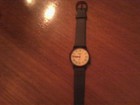 Vintage 1989 Guess Quartz Watch Yellow Face Green Numerals Black. No battery — photo 6