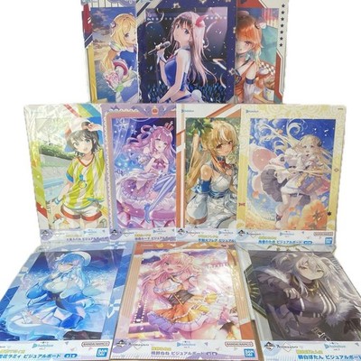 Hololive Ichiban Kuji Visual Board Set of 10 Collection Characters