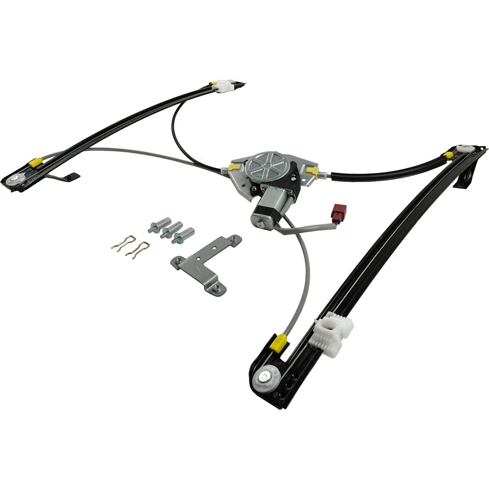 Regulador de ventana eléctrica para Dodge Grand Caravan 1996-2000 delantero izquierdo con motor Foto 4 de 4