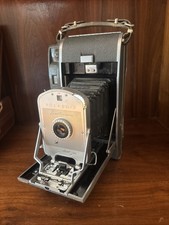 Polaroid Land Camera Model 150 in Leather Case Accessories Untested