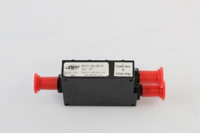 EWT EWT-32-0015 Microwave Bandpass Filter 23.49?23.58 GHz Precision RF Component