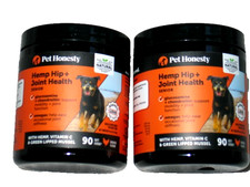 Dog HEMP HIP Joint C Green Lip Mussel Omegas Glucosamine Chondroitin