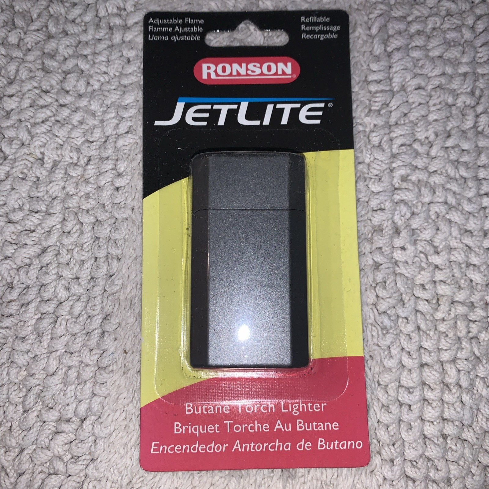 Refillable Charcoal Gray New