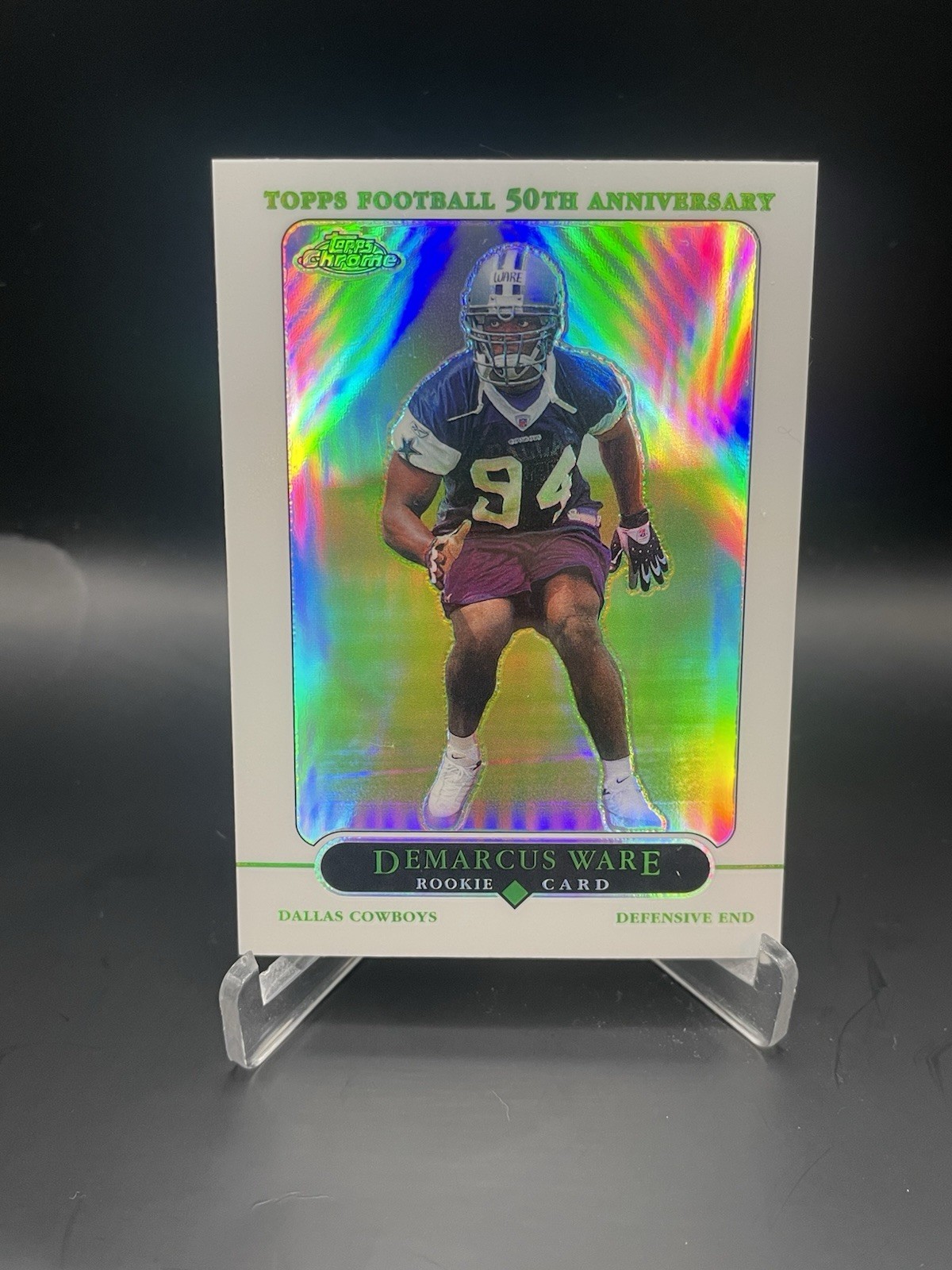 2005 Topps Chrome - DeMarcus Ware #213 Refractor (RC)