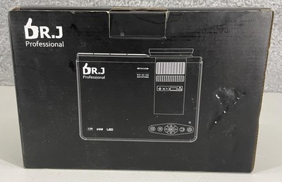 DR. J Professional HI-04 White Personal Home Theater Mini Projector