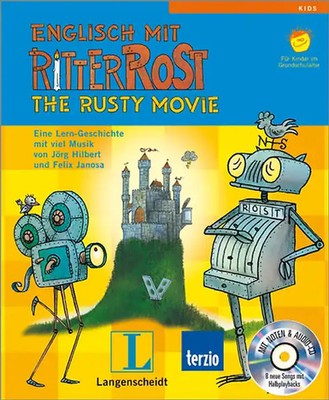 Englisch mit Ritter Rost - The Rusty Movie - Bilderbuch mit Audio-CD. Eine Lern-