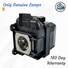 NEW Genuine Projector Lamp Bulb For Epson PowerLite 99WH S27 W29 with Housing