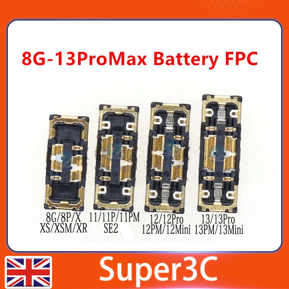 IPhone 4 Battery FPC Connector Clip - OEM Style Logic Board Replacement Part