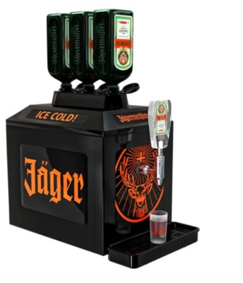 Jagermeister Tap Machine Model JEMUS ~ Three Bottle Shot Dispenser