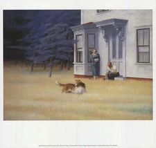EDWARD HOPPER Cape Cod Evening 17" x 17.75" Offset Lithograph 2009 Realism