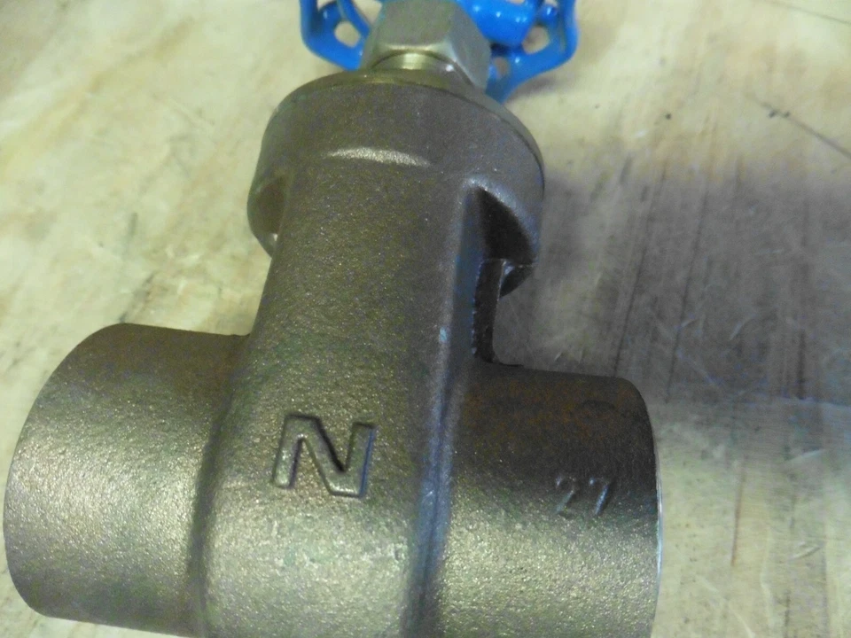 Nibco T29 1 1/2 Non-Rising Bronze Gate Valve FNPT 1-1/2" New 200 wog - Image 4 of 4