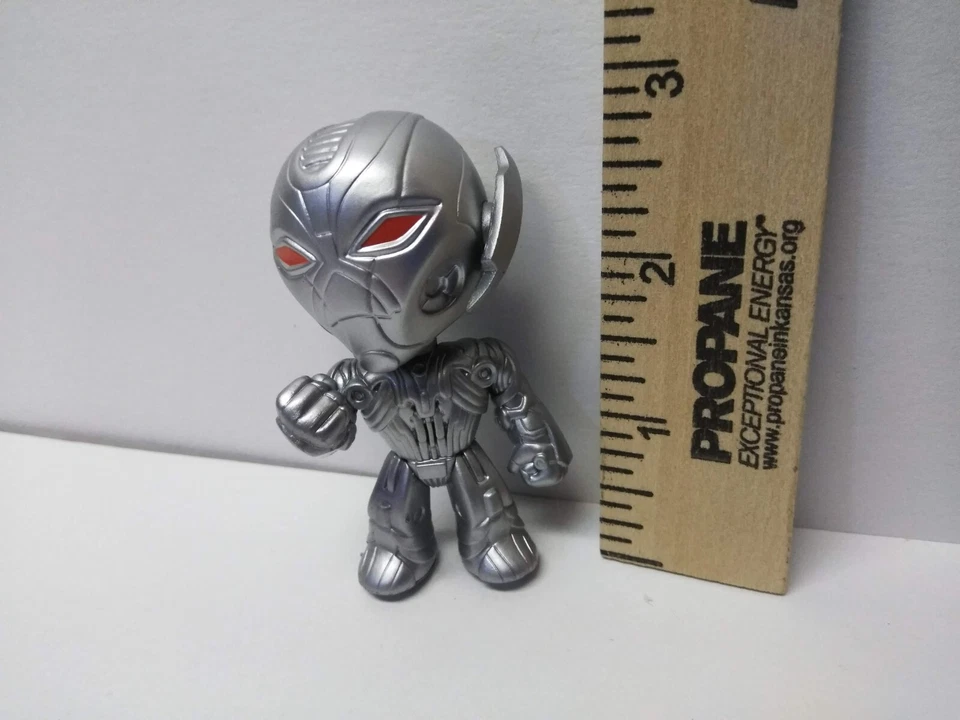 Figura de juguete Age Of Ultron Funko Mystery Mini Marvel Silver Bobblehead Foto 3 de 4