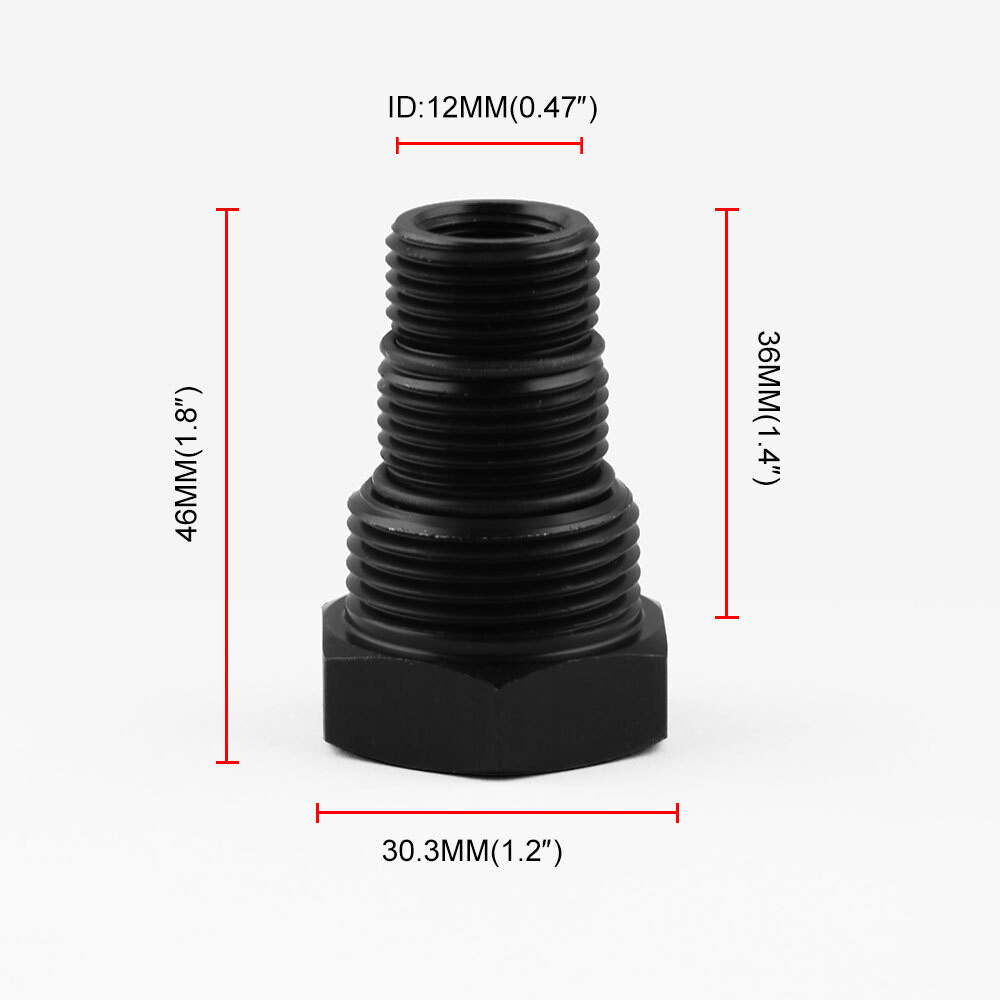 2pcs 1/2''-28 to 3/4-16, 13/16-16,3/4NPT Automotive Threaded Oil Filter ...