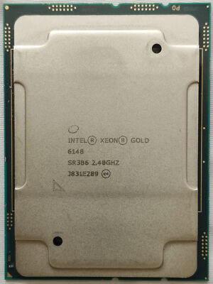 Intel Xeon Gold 6148 (SR3B6) 2.40GHz 20-Core LGA3647 150W 27.5MB