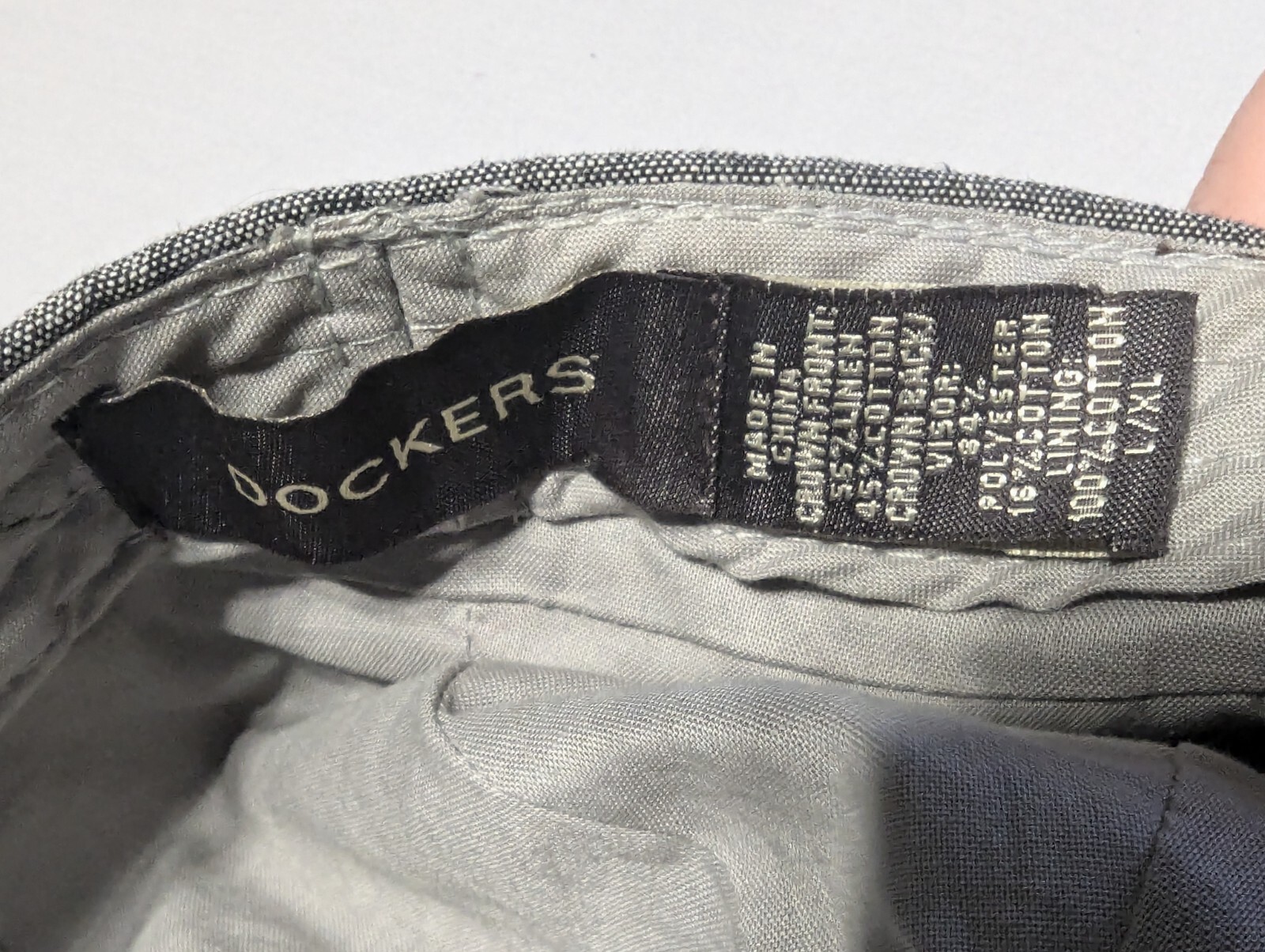 Dacker Cap Dockers Flat Cap WPL 13207, Gray Wool Blend, Mens Size L/XL | eBay