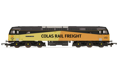 Hornby R30045 Railroad Plus Colas Class 47 Co-Co No. 47749 Lokomotive - gelb | Condition: New