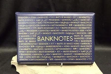 LARGE Currency Banknote Album Paper Money Post Card Savings Bond Lighthouse Case