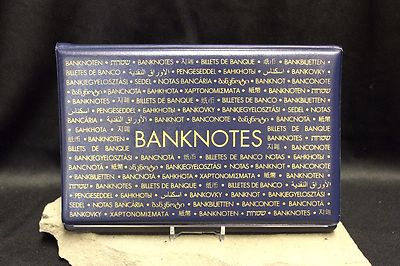 LARGE Currency Banknote Album Paper Money Post Card Savings Bond Lighthouse Case