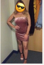 used strapless dress size 14