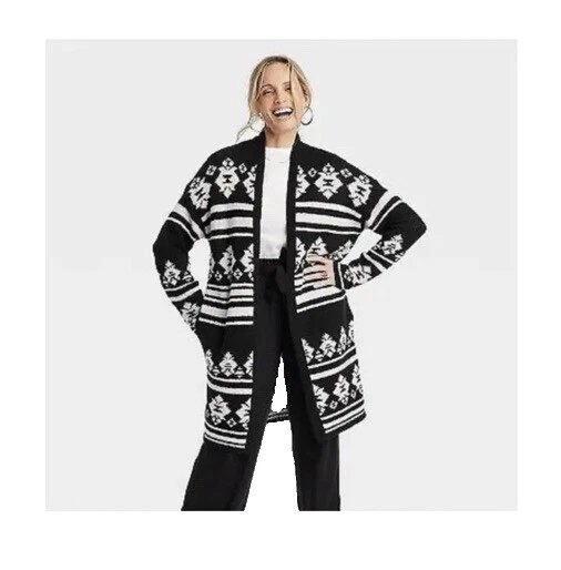 Black Cardigan Sweaters for Women