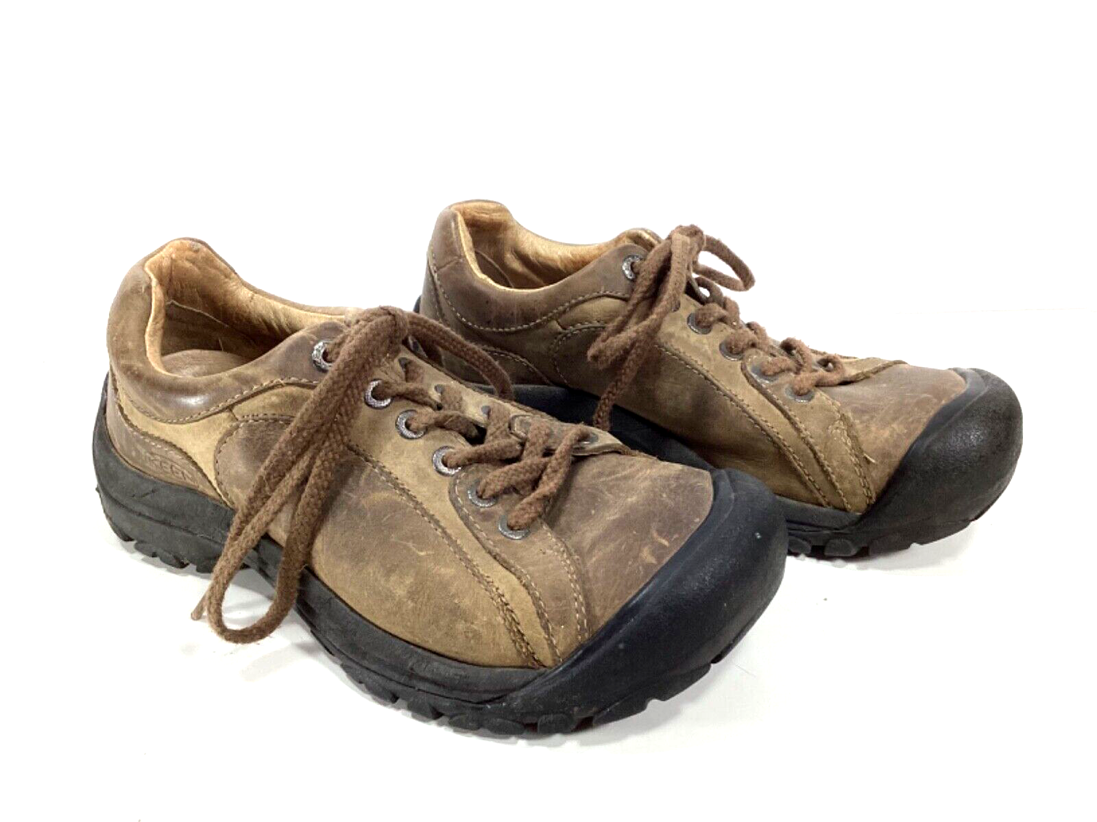 Scarpe da trekking Keen Briggs II marroni in pelle da donna taglia 7 (5365 WEAN)