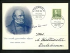 Postal History Sweden #290 /// 290//292 FDC Card Ling Gymnastics 1939 Stockholm