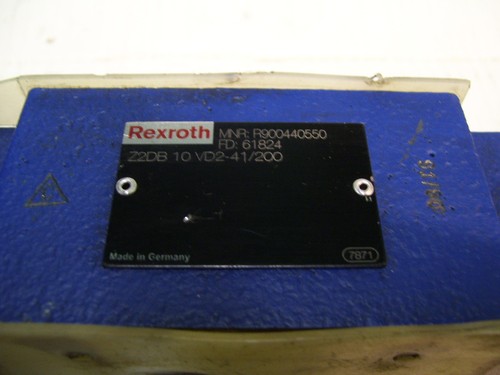 NEU REXROTH BOSCH Z2DB-10-VD2-41/200 R900440550 DUAL PRESS ÜBERDRUCKVENTIL P2174 - Bild 2 von 5