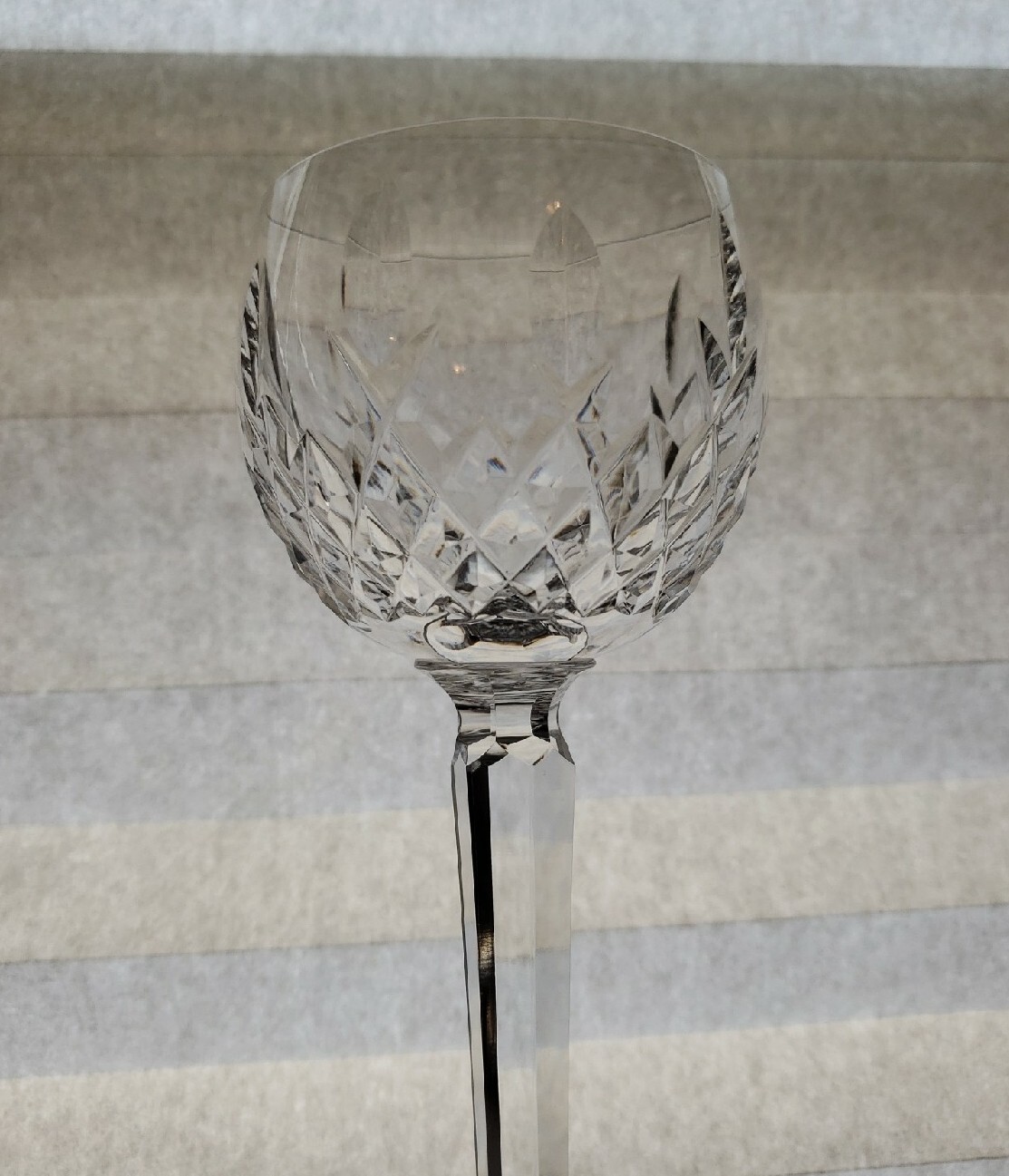 Waterford Crystal KILCASH (PLAIN BASE) Wine Hock Glass EXCELLENT HTF eBay