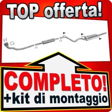 Scarico Completo per VW GOLF 3 III Variant 1.9 D Diesel 1993-1999 Marmitta