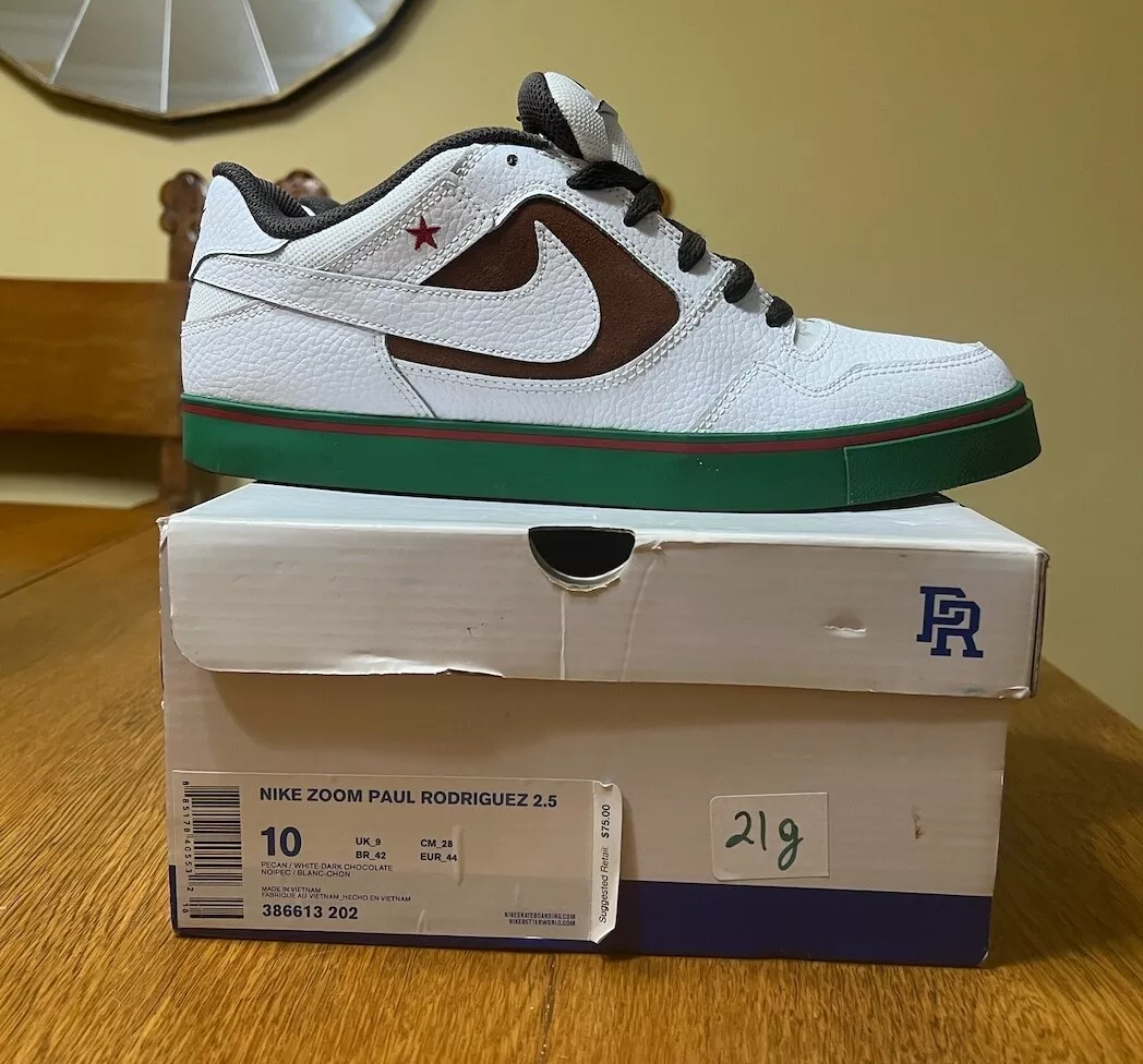 Nike Sb Zoom Paul Rodriguez 2.5 Size 10 New Cali Star Dunk 2004 Heineken | eBay