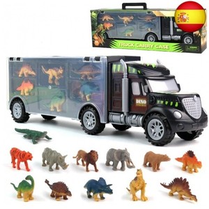 camión juguete transportador de coches