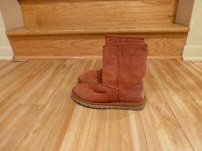Ugg Australia Classic Short Boots 5825 Wine Red Burgundy size 5