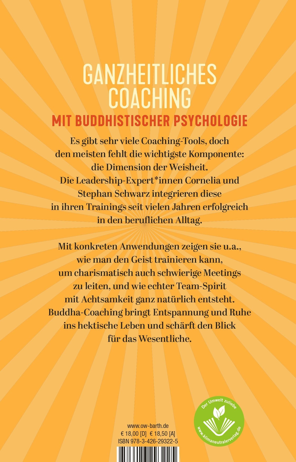 Thumbnail - Buddha-coaching | Stephan Schwarz (u. A.) | Taschenbuch | 208 S. |
