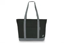 Tomei USA Zip Tote Bag Black