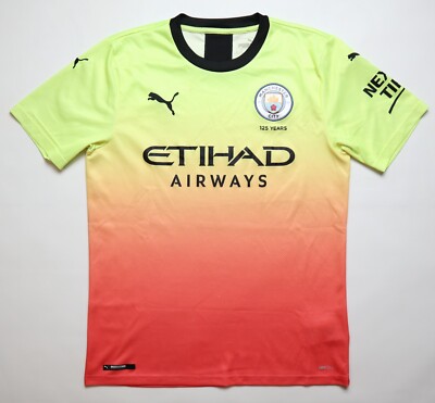 MANCHESTER CITY 2019/2020 THIRD 3rd FOOTBALL SHIRT