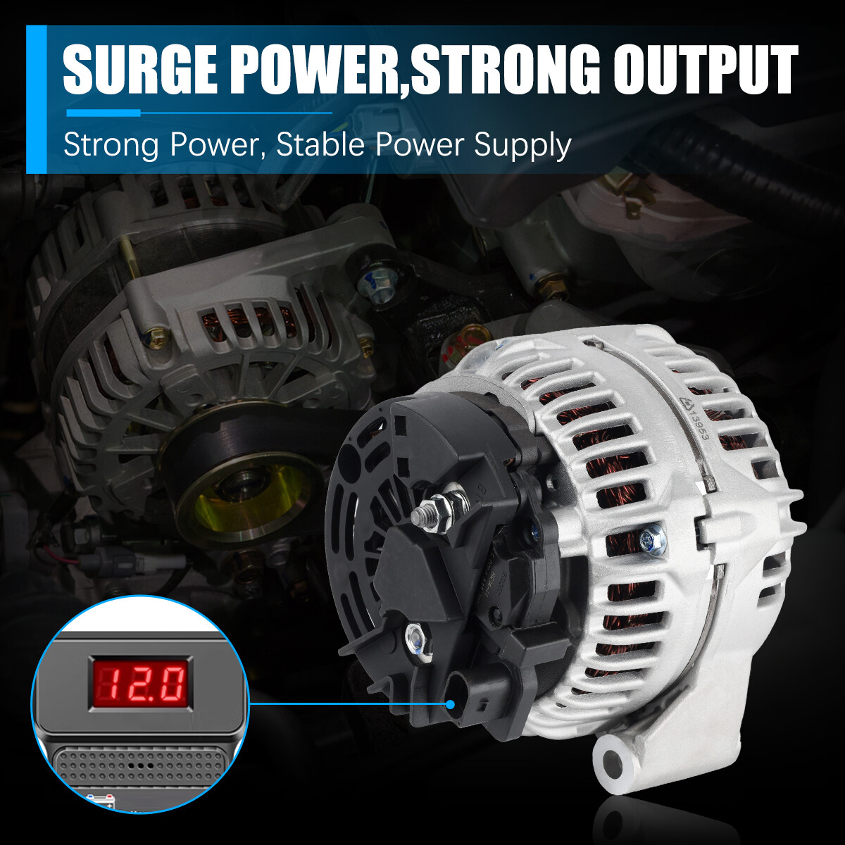 NEW Alternator For Mercedes-Benz CL500 E320 E430 E500 G500 SLR McLaren 13953N