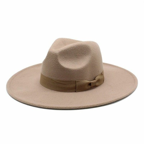 Winter Wool Fedoras British Style Cap 