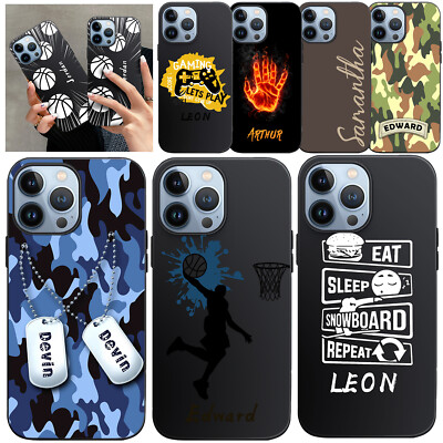 Shockproof Case For iPhone 15 14 13 Pro Max 12 11 8 X Silicon Custom Phone Cover