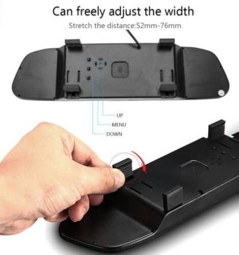 4.3''Monitor Handle AHD/CVBS Fisheye Lens Backup Camera For BMW 3/5 Series E60 - Picture 2 of 23