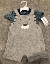 Carters Shirt Overall Set New With Tags 3 Months 3M