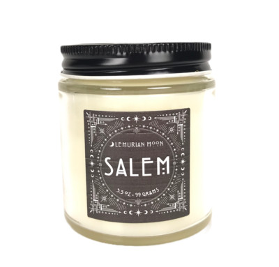Salem Scented Wood Wick Candle, Fall Candle, Autumn Candle, Cardamom, Cedar