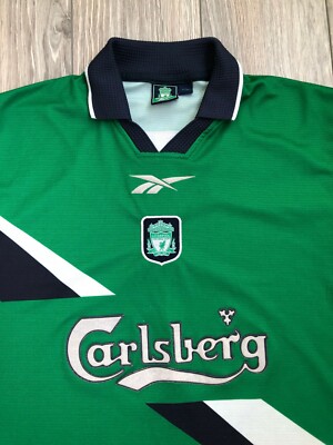 Liverpool 1999-2000 Reebok Vintage Away Football Shirt Liverpool 1999-2000 Reebok Vintage Away Football Shirt