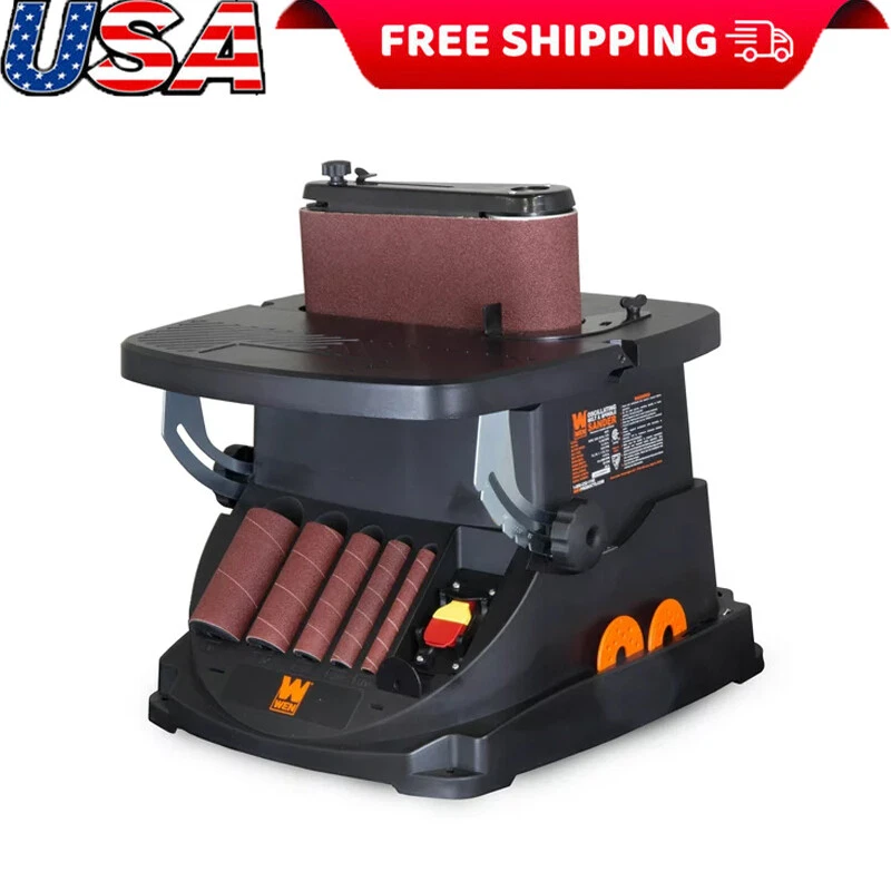 3.5 Amp Oscillating Belt and Spindle Sander 1 1 2 inch Dust Port